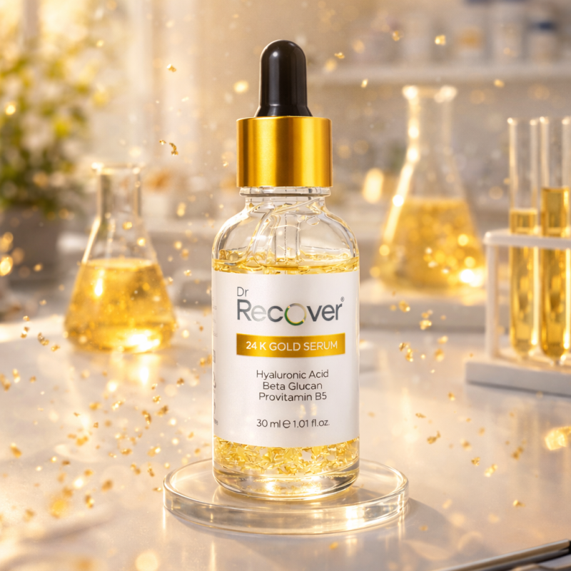 24K Gold Serum / Aydınlatıcı ve Sıkılaştırıcı Cilt Serumu